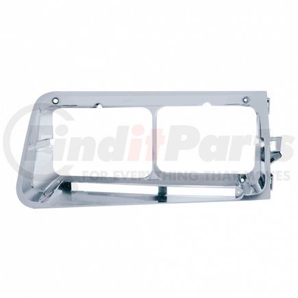 32361 by UNITED PACIFIC - Headlight Bezel - LH, with LED Cut-Out, for Freightliner FLD