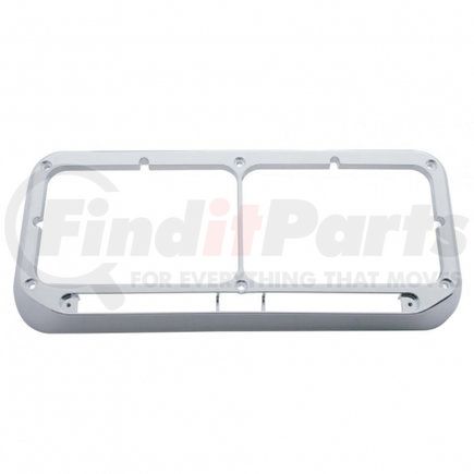 32380B by UNITED PACIFIC - Headlight Bezel - Rectangular, Dual, LED Cut-Out