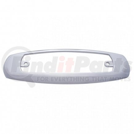 34023 by UNITED PACIFIC - Clearance/Side Marker Light Bezel - Universal, OEM Peterbilt Style, Chrome, Plastic