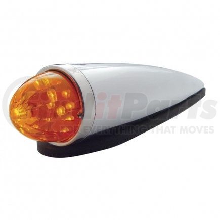 37310 by UNITED PACIFIC - Truck Cab Light - 17 LED, Watermelon with Die Cast Housing, Amber LED/Dark Amber Lens