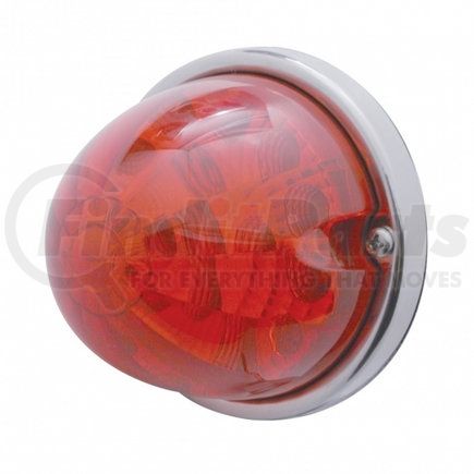 37921 by UNITED PACIFIC - Reflector - 17 LED, Watermelon, Flush Mount, Red LED/Red Lens