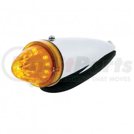 39406 by UNITED PACIFIC - Truck Cab Light - 13 LED Watermelon Truck- Lite Style, Amber LED/Amber Lens