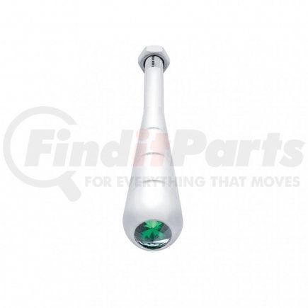 41051 by UNITED PACIFIC - Trailer Brake Control Valve Handle - 4.75", Steering Column Tilt Handle, with Green Diamond