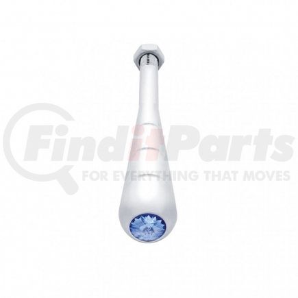 41049 by UNITED PACIFIC - Trailer Brake Control Valve Handle - 4.75", Steering Column Tilt Handle, with Blue Diamond