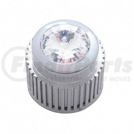 41153 by UNITED PACIFIC - A/C Control Knob - A/C Control Dial Knob, with Clear Diamond