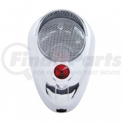 41208 by UNITED PACIFIC - CB Radio Microphone Cover - "Signature", Red Diamond