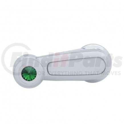 41225 by UNITED PACIFIC - Window Crank Handle - with Green Diamond, for 2006+ Peterbilt
