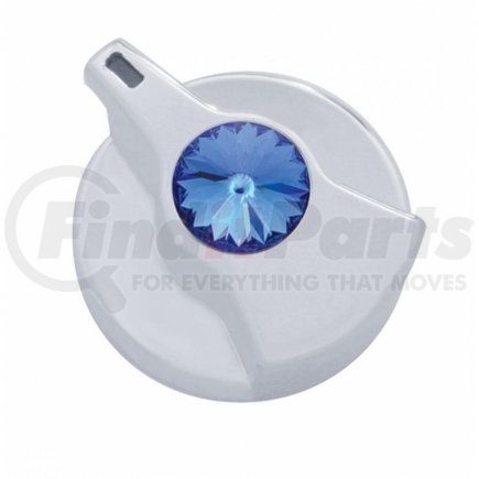 41258 by UNITED PACIFIC - Dash Knob - Timer Knob, with Blue Diamond, for Peterbilt
