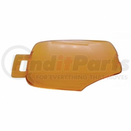 41376 by UNITED PACIFIC - Dome Light Lens - Rectangular, Amber, for 2006+ Kenworth