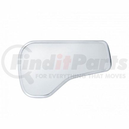 41639 by UNITED PACIFIC - Fairing Handle Cover - Chrome, Plastic, Driver Side, for 1998-2017 Volvo VNL
