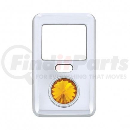 41644 by UNITED PACIFIC - Dash Switch Cover - with Amber Diamond, for Volvo