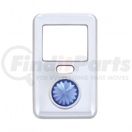 41645 by UNITED PACIFIC - Dash Switch Cover - with Blue Diamond, for Volvo