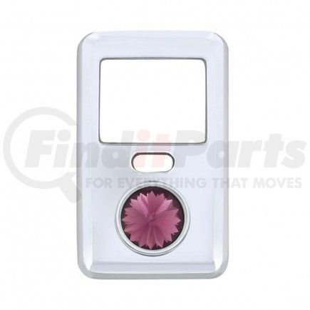 41648 by UNITED PACIFIC - Dash Switch Cover - with Purple Diamond, for Volvo