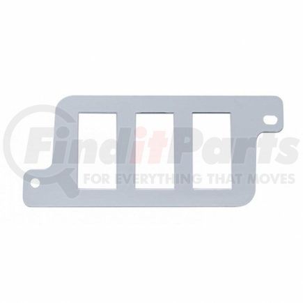 41977 by UNITED PACIFIC - Dashboard Panel - Dash Switch Panel, Lower Bottom, LH, 3 Openings, for Freightliners