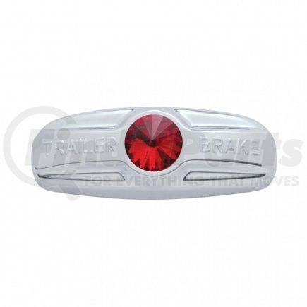 41996 by UNITED PACIFIC - Trailer Air Brake Hand Brake Cover - With Red Diamond, for Freightliner