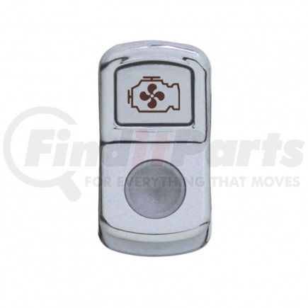 45081B by UNITED PACIFIC - Rocker Switch Cover - "Engine Fan", Indented