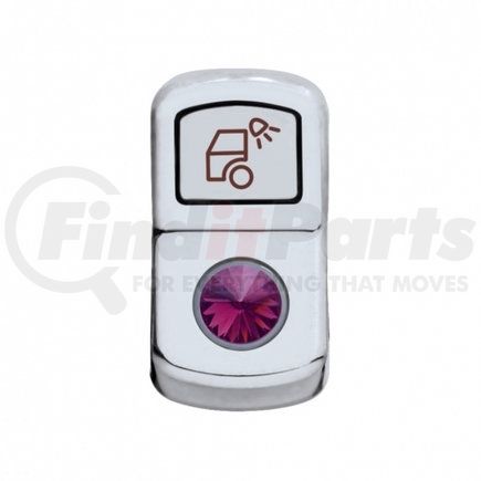 45142 by UNITED PACIFIC - Rocker Switch Cover - "Load Light", with Purple Diamond