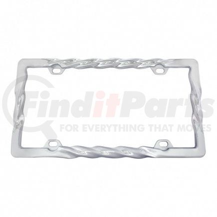 50078 by UNITED PACIFIC - License Plate Frame - Chrome, Twist