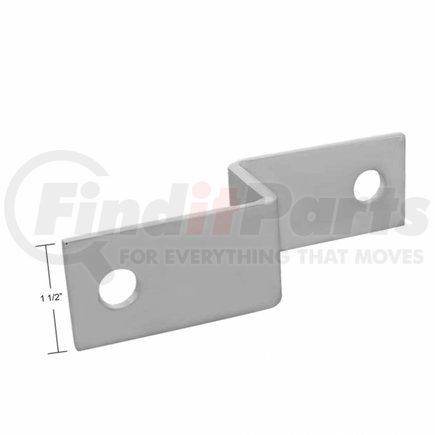 60003 by UNITED PACIFIC - Auxiliary Light Mounting Bracket - Heavy Duty "Z" Mounting Bracket - 3" x 2" x 3"