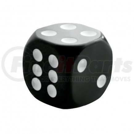 70015 by UNITED PACIFIC - Manual Transmission Shift Knob - Gearshift Knob, Black Dice