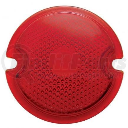 A1031 by UNITED PACIFIC - Tail Light Lens - Glass - Red, for 1933-1936 Ford Car and Truck