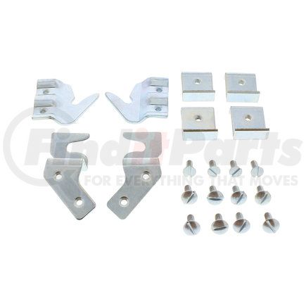 A4057-2 by UNITED PACIFIC - Fender Mounting Kit - Fender Skirt Mounting Bracket Set, for 1955-56 Ford Passenger Car