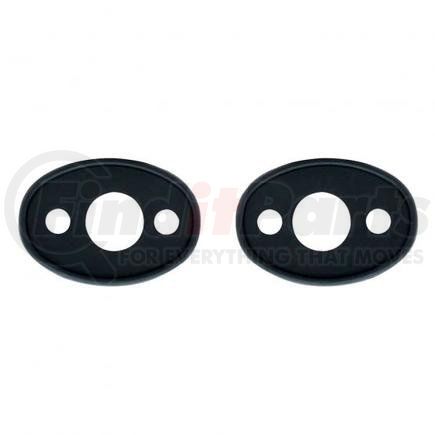 A9010 by UNITED PACIFIC - Door Handle Pad - Door Handle Pads, for 1932-1936 Ford Car and Truck