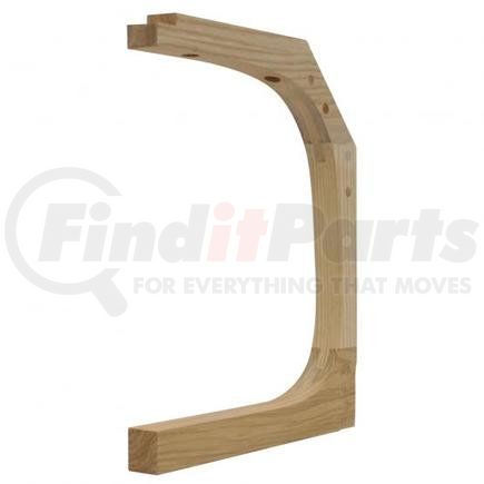 B20064 by UNITED PACIFIC - Quarter Window Frame - Hardwood, Passenger Side, for 1932 Ford 5-Window Coupe
