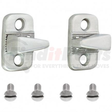 B20118 by UNITED PACIFIC - Dovetail - Stainless Steel, Adjustable, Male, for 1932 Ford Closed and 1932-1934 Truck