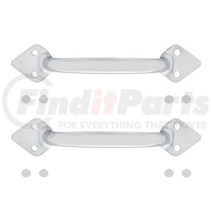 B20360 by UNITED PACIFIC - Hood Handle - Stainless Steel, for 1928-1932 Ford Car and 1932-1934 Truck