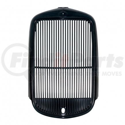 B21340 by UNITED PACIFIC - Radiator Grille Shell - Black, EDP Coated, for 1932 Ford Truck/Commercial