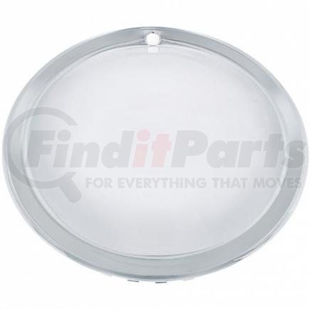 BHC01-15 by UNITED PACIFIC - Axle Hub Cap - 15", Chrome, Baby Moon Style