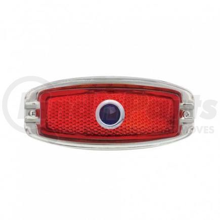 C4003LBD by UNITED PACIFIC - Tail Light - 12V, Driver Side, with Blue Dot, for 1941-1948 Chevy Passenger Car