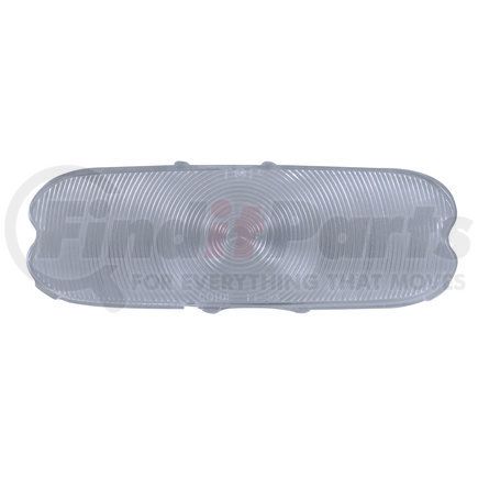 C4028C by UNITED PACIFIC - Parking Light Lens - Clear, Plastic, Fits L/H or R/H, for 1954 Chevy Passenger Car