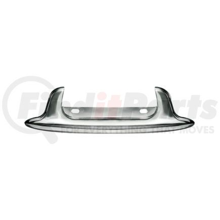 C4020 by UNITED PACIFIC - Gas Tank Door Guard - Stainless Steel, for 1949-1950 Chevy Passenger Car