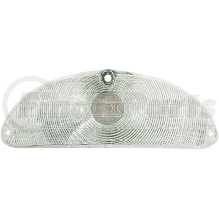 C5502 by UNITED PACIFIC - Parking Light Lens - Plastic, Clear, for 1955 Chevy Passenger Car