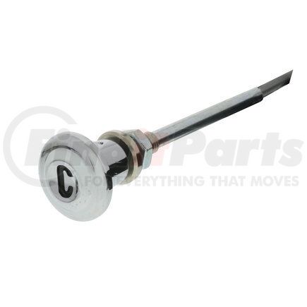 C555905 by UNITED PACIFIC - Carburetor Choke Cable - with Chrome Knob, for 1955-1959 Chevy Truck