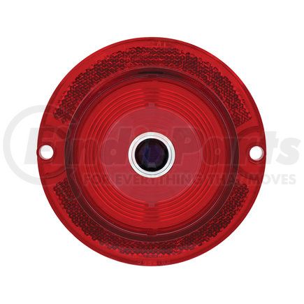 C6302-1 by UNITED PACIFIC - Tail Light Lens - with Blue Dot, for 1963 Chevy Passenger Car