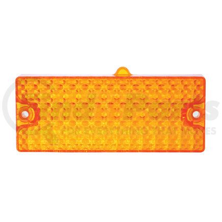 C697020 by UNITED PACIFIC - Parking Light Lens - Passenger Side, Amber, For 1969-70 Chevy Truck