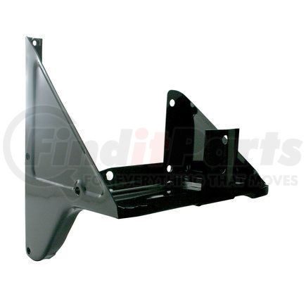 C606604 by UNITED PACIFIC - Battery Tray - Black Powdercoated, for 1960-1966 Chevy/GMC Truck