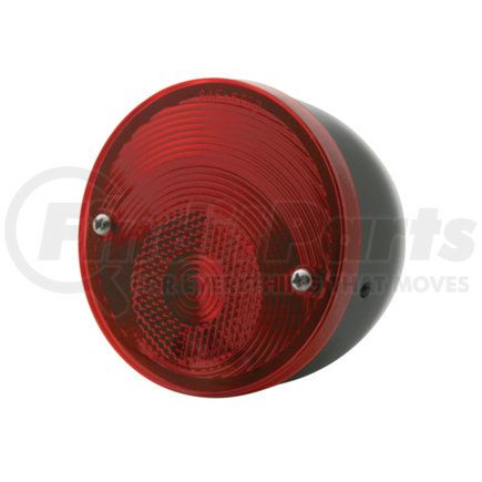 C606607 by UNITED PACIFIC - Tail Light - Incandescent, Red Lens, with Black Housing, OEM Style Replacement, for Chevy & GMC Truck Stepside