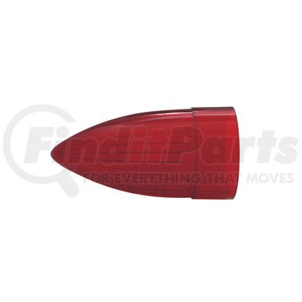 C8000 by UNITED PACIFIC - Tail Light Lens - Red, for 1959 Cadillac