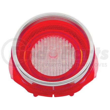 CBL6551LED by UNITED PACIFIC - Back Up Light Lens - 26 LED, with Stainless Steel Trim, for 1965 Chevy Impala