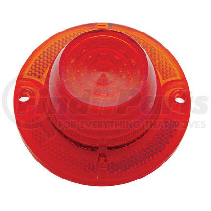 CTL6201LED by UNITED PACIFIC - Tail Light Lens - 40 LED, Red, for 1962 Chevy Impala
