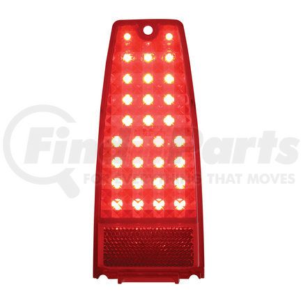 CTL6667LED by UNITED PACIFIC - Tail Light - 30 LED, Red Lens, for 1966-1967 Chevy Nova