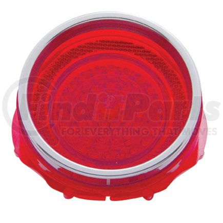 CTL6501LED by UNITED PACIFIC - Tail Light - 41 LED, with Stainless Steel Lens Trim, for 1965 Chevy Impala