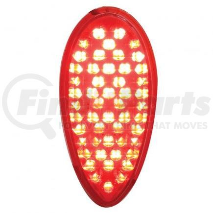 FTL3839LED by UNITED PACIFIC - Tail Light Lens - 51 LED, for 1938-1939 Ford Car
