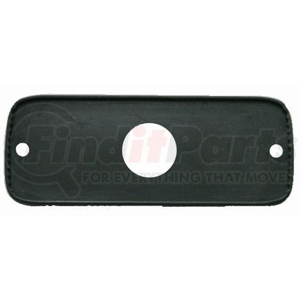 FTL4101-1 by UNITED PACIFIC - Tail Light Gasket - Rubber, 1941 Ford Style, Flush Mount, with 2 Mounting Holes