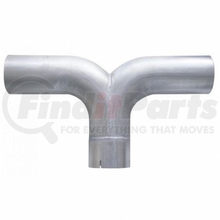 YA-5-02A by UNITED PACIFIC - Exhaust Y Pipe - Universal, Aluminized, 5" Y Pipe - 25" W x 14" L