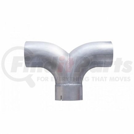 YA-5-01A by UNITED PACIFIC - Exhaust Y Pipe - Universal, Aluminized, 5" Y Pipe - 16" W x 11" L